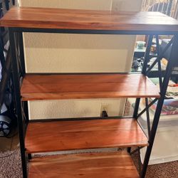 Wood & iron Shelves 