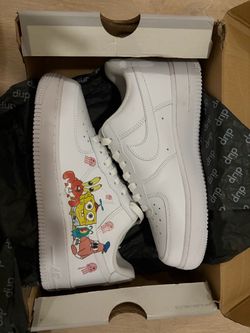 Spongebob Air Force 1s