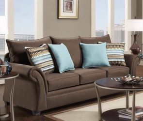 New sofa with pillows! Couch and Loveseat set sectional Saves Available