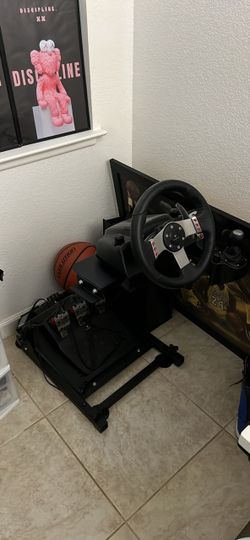 Logitech G27 Wheel Pedals Shifter and Mount
