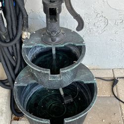 Barrel Fountain 