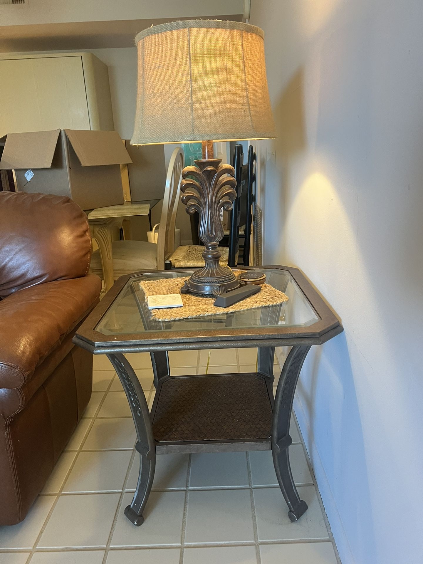 Coffee Table And 2 End Tables