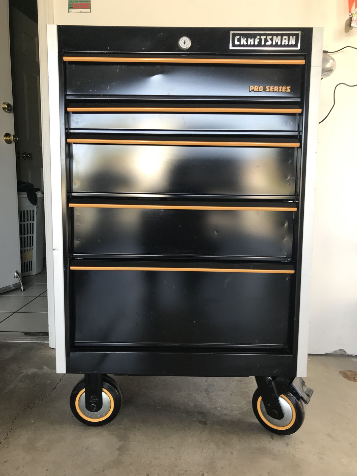 Used ,but almost new condition !! 5 drawers 21” deep 26.1/2. 46” High !! $250.00 price firm !!