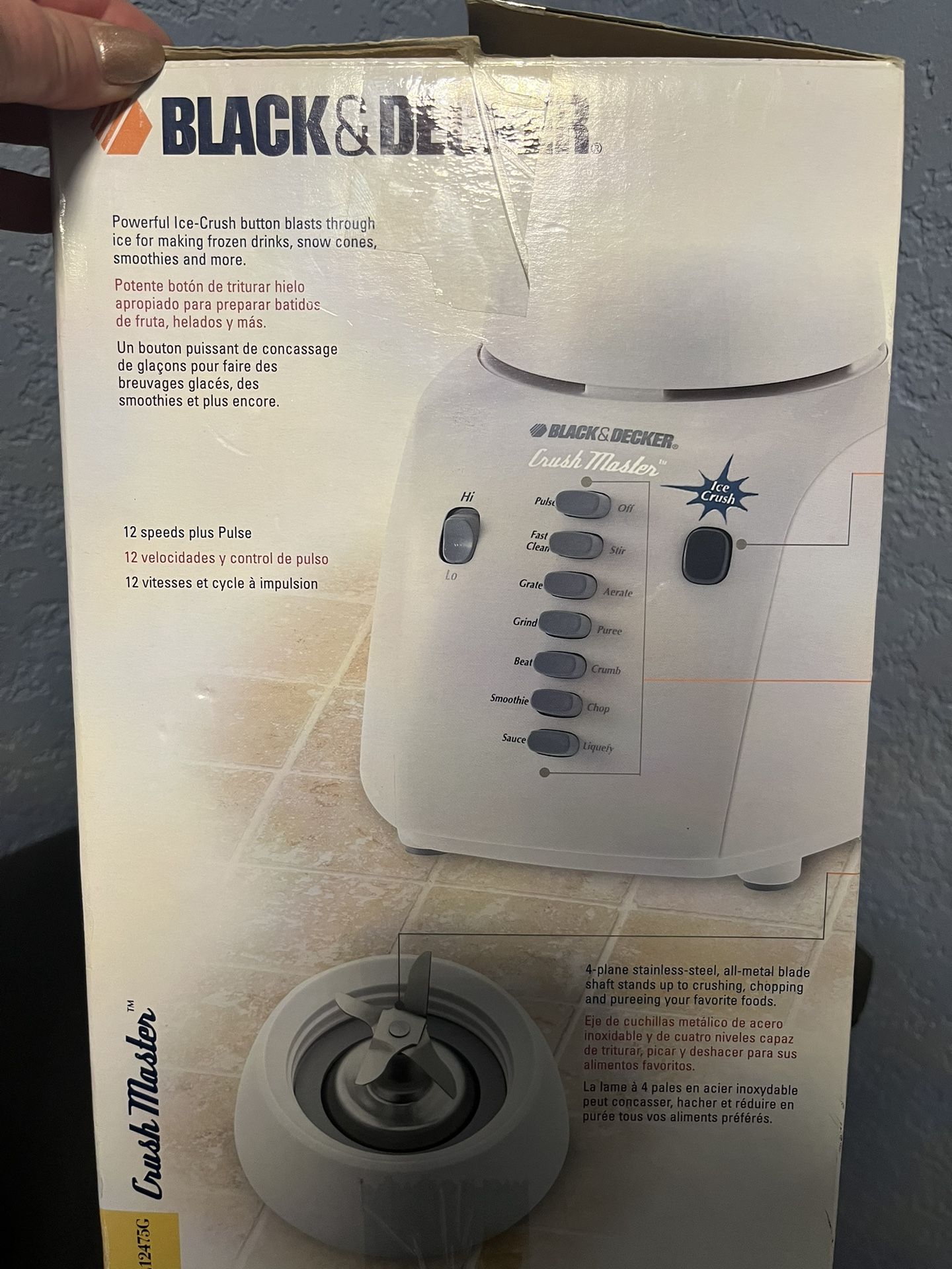 New Black & Decker "ice Crusher" Blender for Sale in Port Orchard, WA