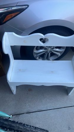 Kids wooden bench