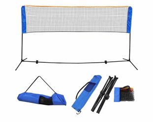 Brand New 14FT Portable Badminton Net Set w/ Carrying Bag