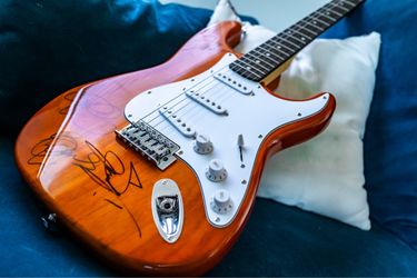 Panic! At The Disco Signed Guitar – 4 Autographs + COA