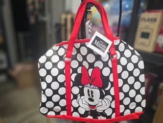 Disney Minnie Mouse Duffle Bag - 16" PU Leather - Brand New Sealed in Original Packaging