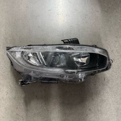 2016-2021 OEM Honda Civic Right Passenger Side Halogen Headlight | RH