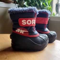 Sorel Commander Kids Toddler Size 7 Waterproof Boots