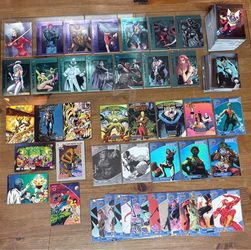 Metal Universe BATMAN & Upper Deck ANNUAL Card Lot