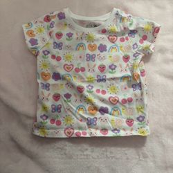 Size3-6m, Colorful Print T-Shirt