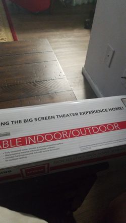 Screen for projector. Perfect for the ps5