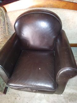 Sofa seat leather