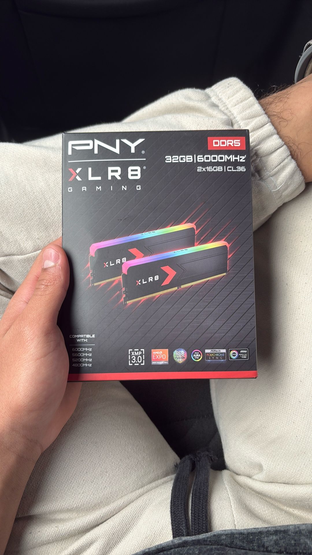 PNY XLR8 Gaming Ram DD5 32gb 6000MHz CL36