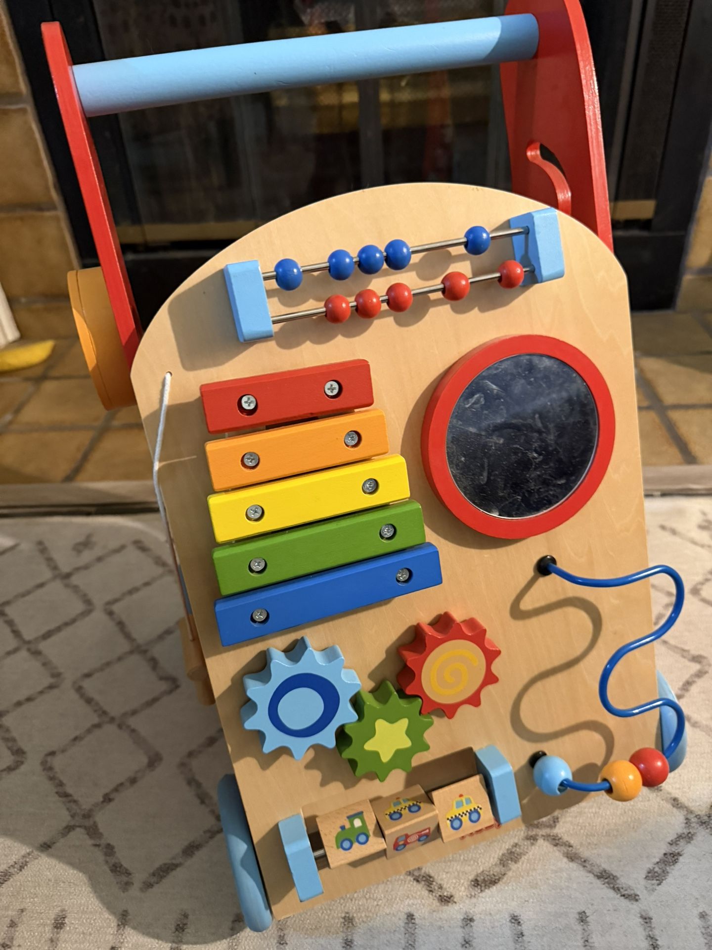 Nuby Wooden Baby Walker