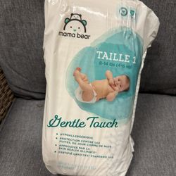 Mama Bear Diapers Size 1  