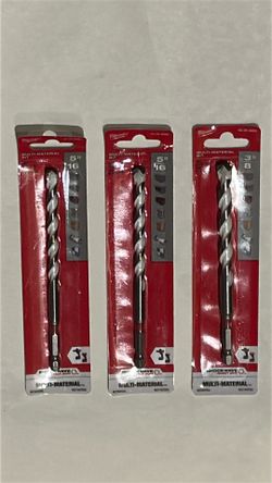 Milwaukee 5x16in SHOCKWAVE Carbide multi- drill bit