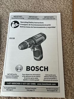 Bosch 1/2 Hammer Drill / Driver- Tool Only