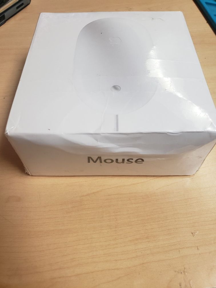 Apple MB112LL/B Optical Mouse, Factory sealed, never opened. Condition is NEW, Shipped with USPS First Class Package
