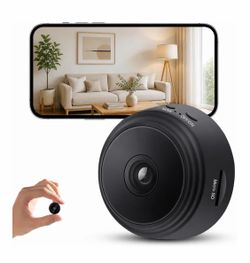 1080p HD Mini WiFi Camera - Night Vision & Remote Viewing