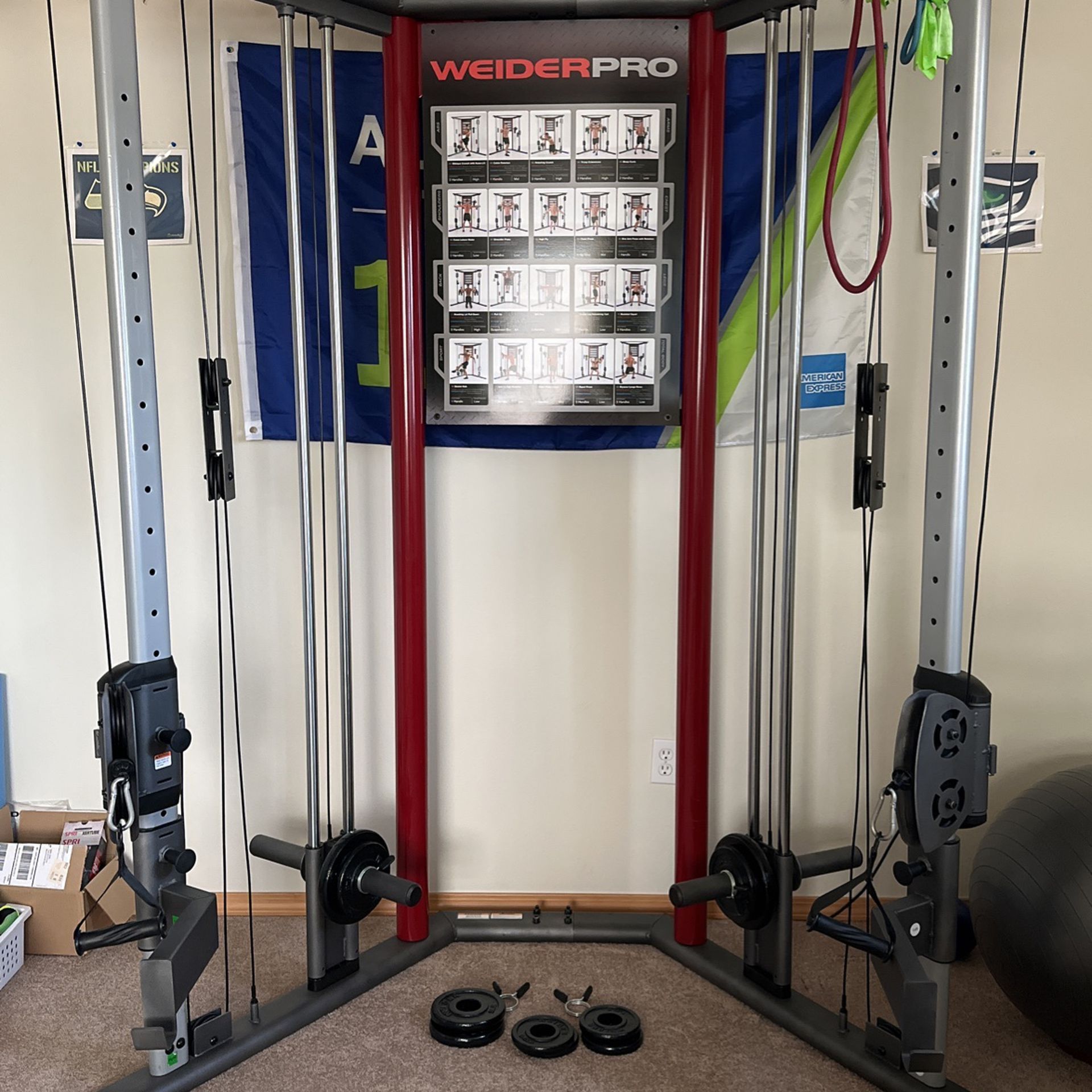 Weider pro cable trainer sale