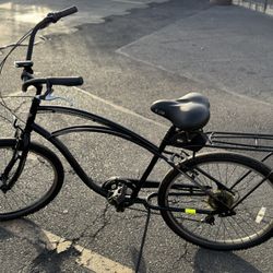 Retro Electra with Shimano 7 speed shifter