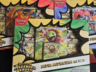 ASCENDED HEROES  MEGA  EX Box