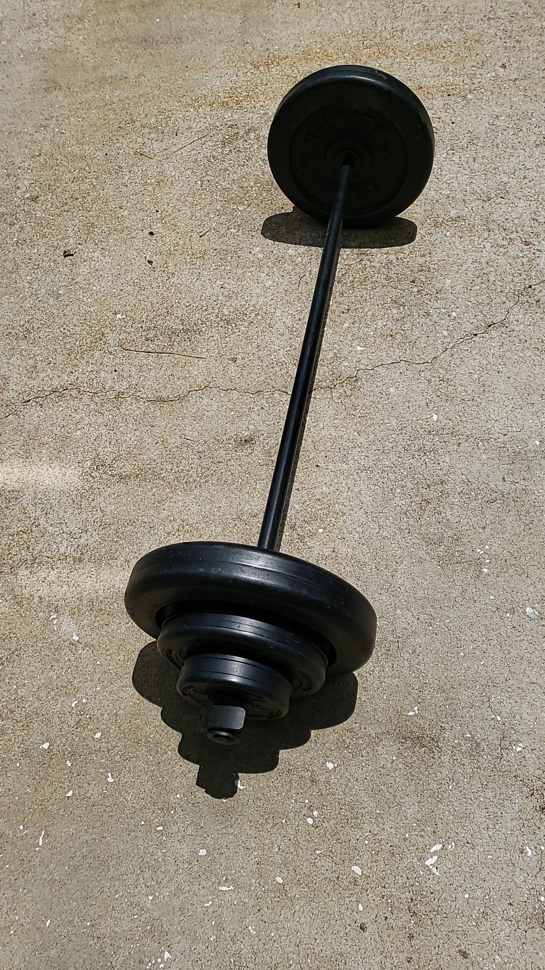 weight bar and weight