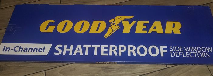Goodyear In-Channel Shatterproof Side Window Deflectors