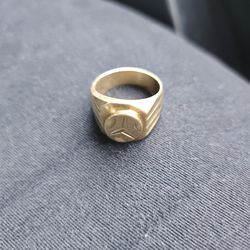 14k Gold Plated Mens Ring 