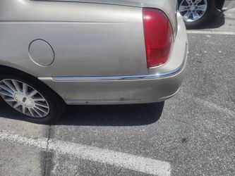 Lincoln Towne Car Rear Driverside Bumper Guard