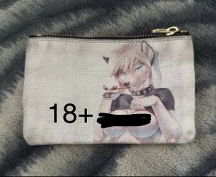 NSFW Furry Zipper Pouch Wallet