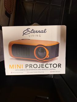 Eternal Living Mini Projector with HDMI & USB