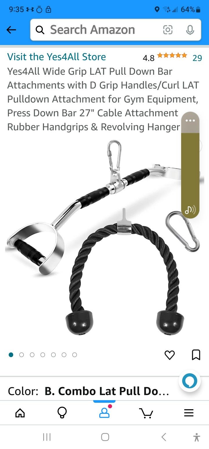 Lat Pull Down And Rope Extension