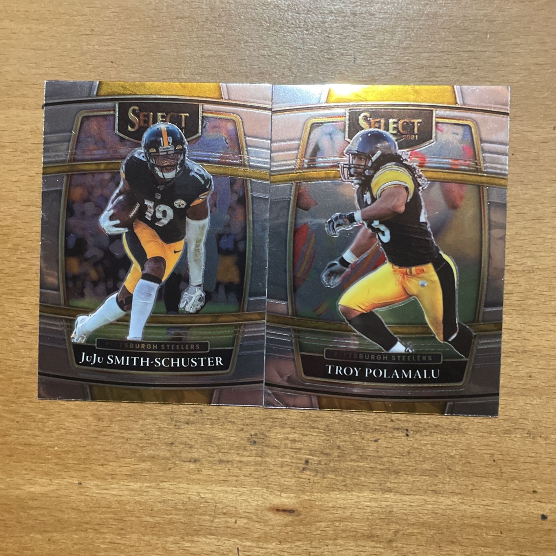 STEELERS 2 CARD LOT