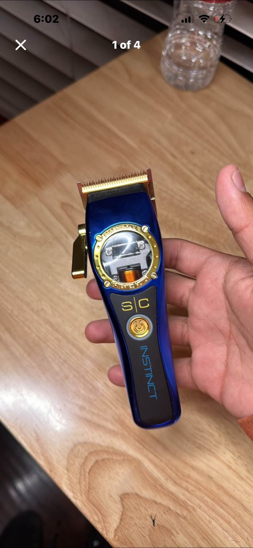 Instinct clipper With New Gold Blade /Faper