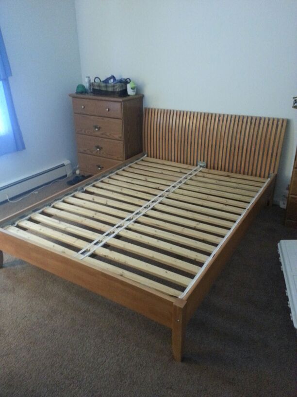 Ikea Ekeberg Queen bed frame