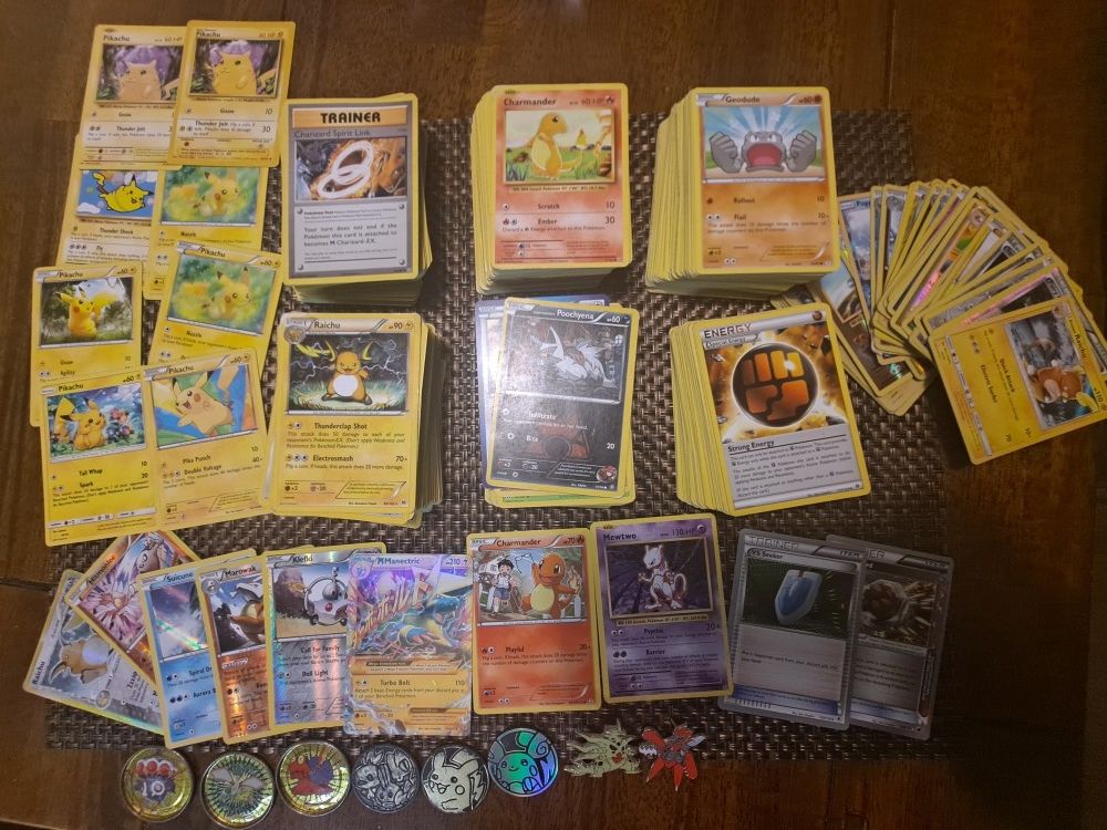 Pokmon Card Collection Over 400 Cards, Comes With 3 Pokmon Tcg Gold Plastic coins And 3 Pokmon Gold Tazos And 2 Pokmon Collectors Pins - ohana-automobiles.fr Pokmon Card Collection Over 400 Cards, Comes With 3 Pokmon Tcg Gold Plastic coins And 3 Pokmon Gold Tazos And 2 Pokmon Collectors Pins - ohana-automobiles.fr