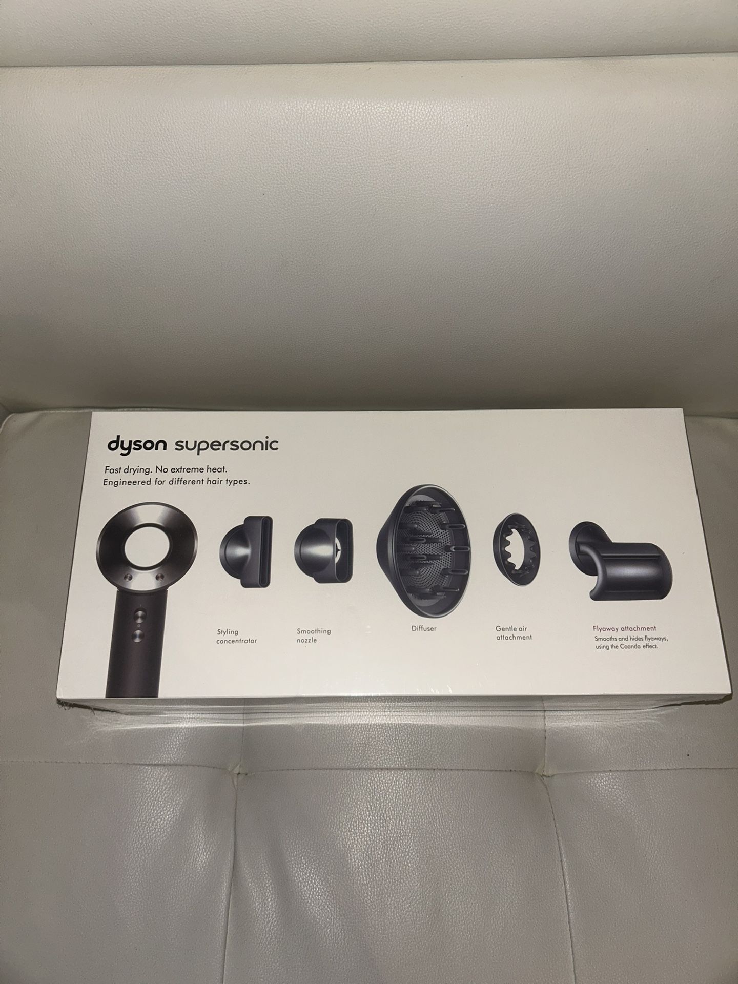 Dyson Hair Dryer (Black) (sealed)