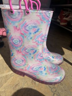 Girls Rain Boots Size 4
