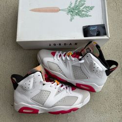 Jordan 6 Hare Sz 13 Lightly Used