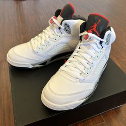 Jordan Retro 5 "Cement" Sz 9.5 *NEW*