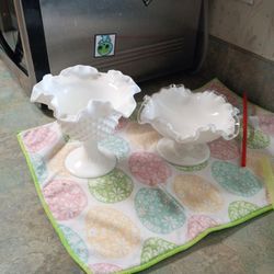 To Antique Candy Dishes