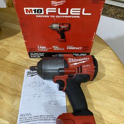 Milwaukee Impact Wrench 1/2 Inch M18 - Battery Not Included