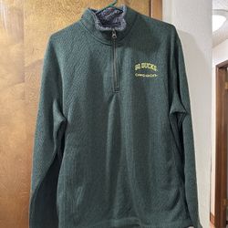 Champion Elite “Go Ducks Oregon” Fleece Pullover - Size L