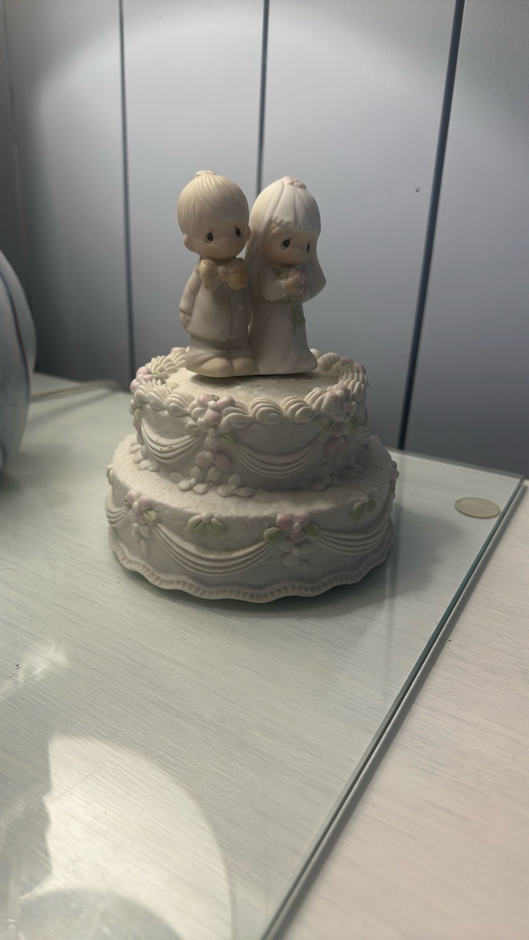 Precious Moments, Wedding Cake, Music Box
