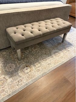 Pier 1 Tufted Bench
