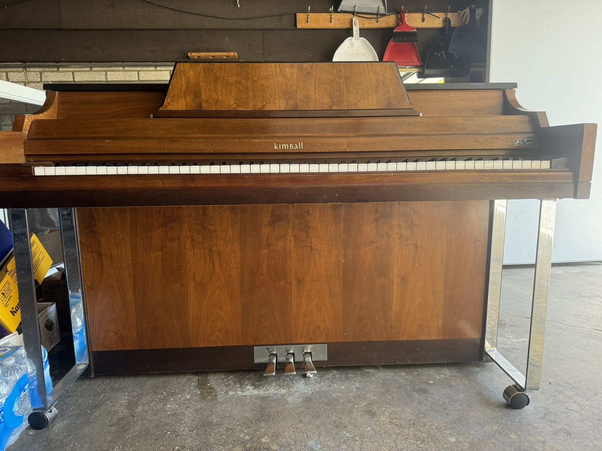 Vintage Kimball Console Piano