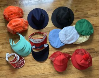 Variety of Hats: Golf, Visors, Trucker, Brimmed, Winter Trap Hats